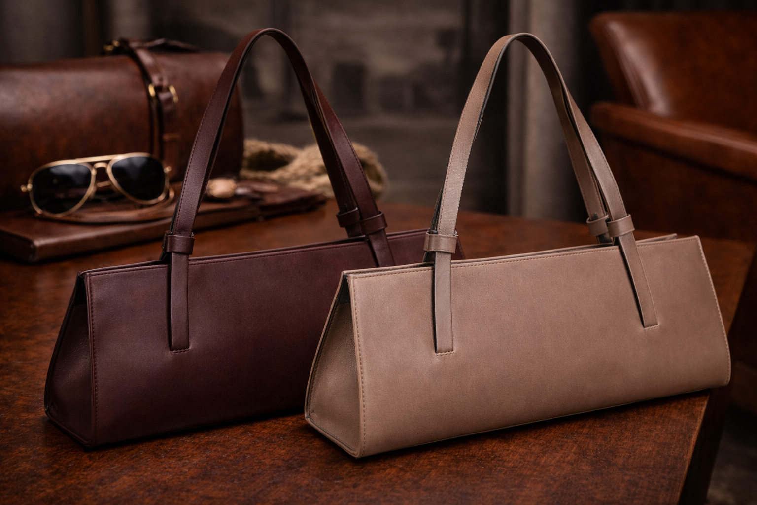 Women’s Structured Shoulder Bag – Premium Everyday Collection (Multiple Colours)
